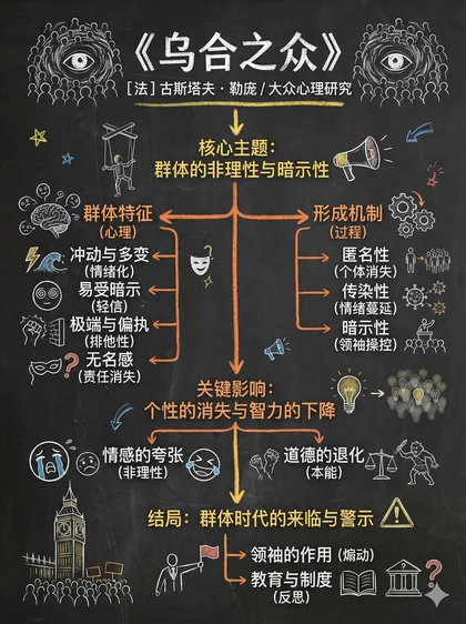 乌合之众 · 黑板图解