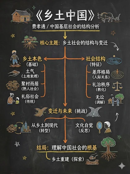 乡土中国 · 黑板图解