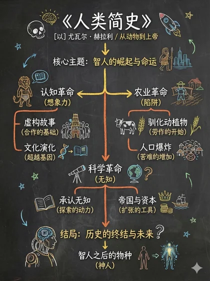 人类简史 · 黑板图解