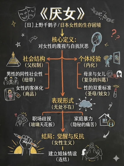 厌女 · 黑板图解 · 二