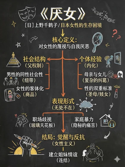 厌女 · 黑板图解