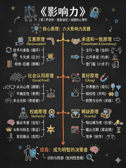 影响力 · 黑板图解