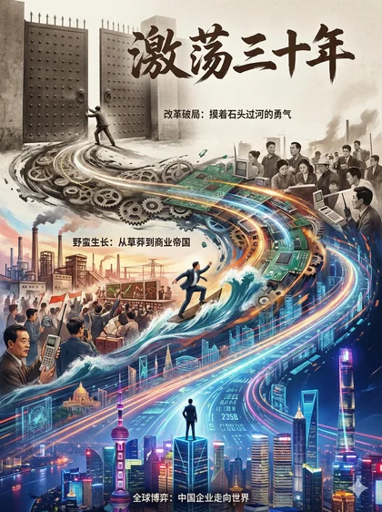 激荡三十年 · 封面印象