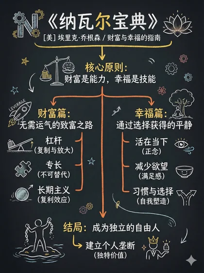 纳瓦尔宝典 · 黑板图解