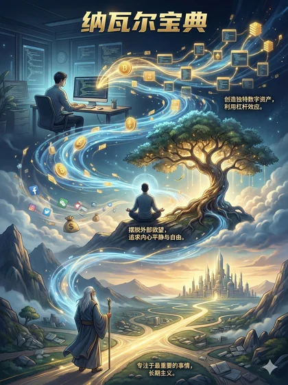 纳瓦尔宝典 · 封面印象
