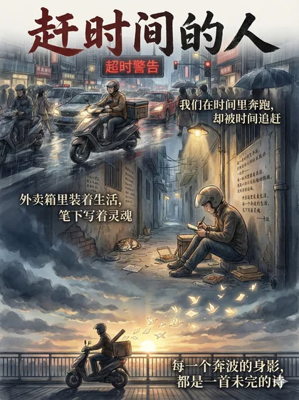赶时间的人 · 封面印象