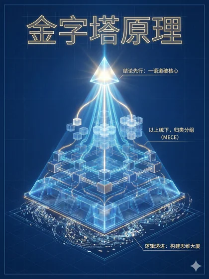 金字塔原理 · 三句话读懂