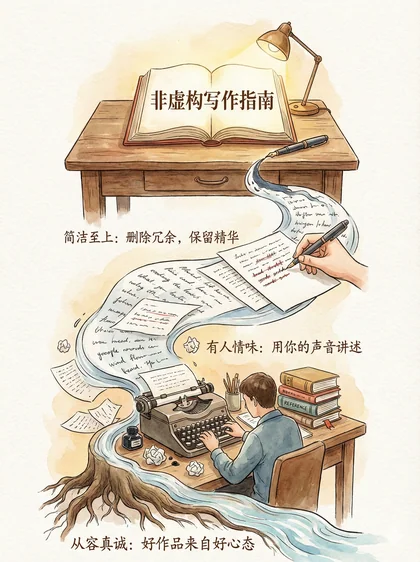 非虚构写作指南 · 封面印象